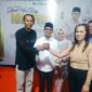 Satrin Lasama Bersama Sintya Bojoh saat bersilaturahmi dengan Bupati Boltara di momen Idul Fitri